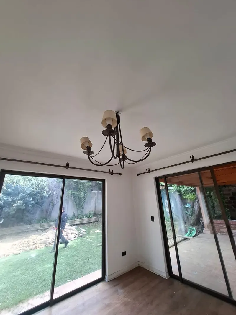 Lámpara colgante de fierro
